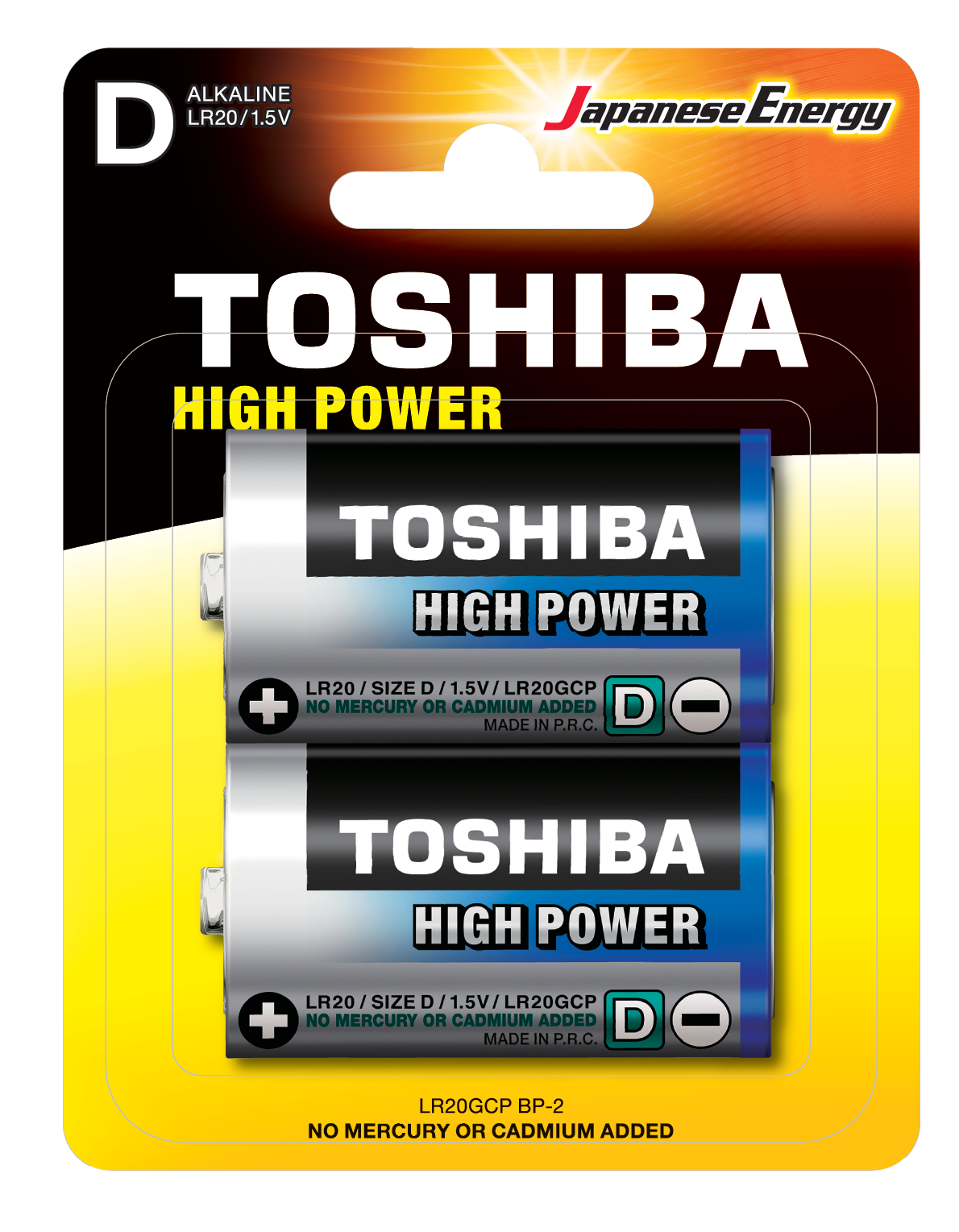 TOSHIBA Batéria LR20 BP