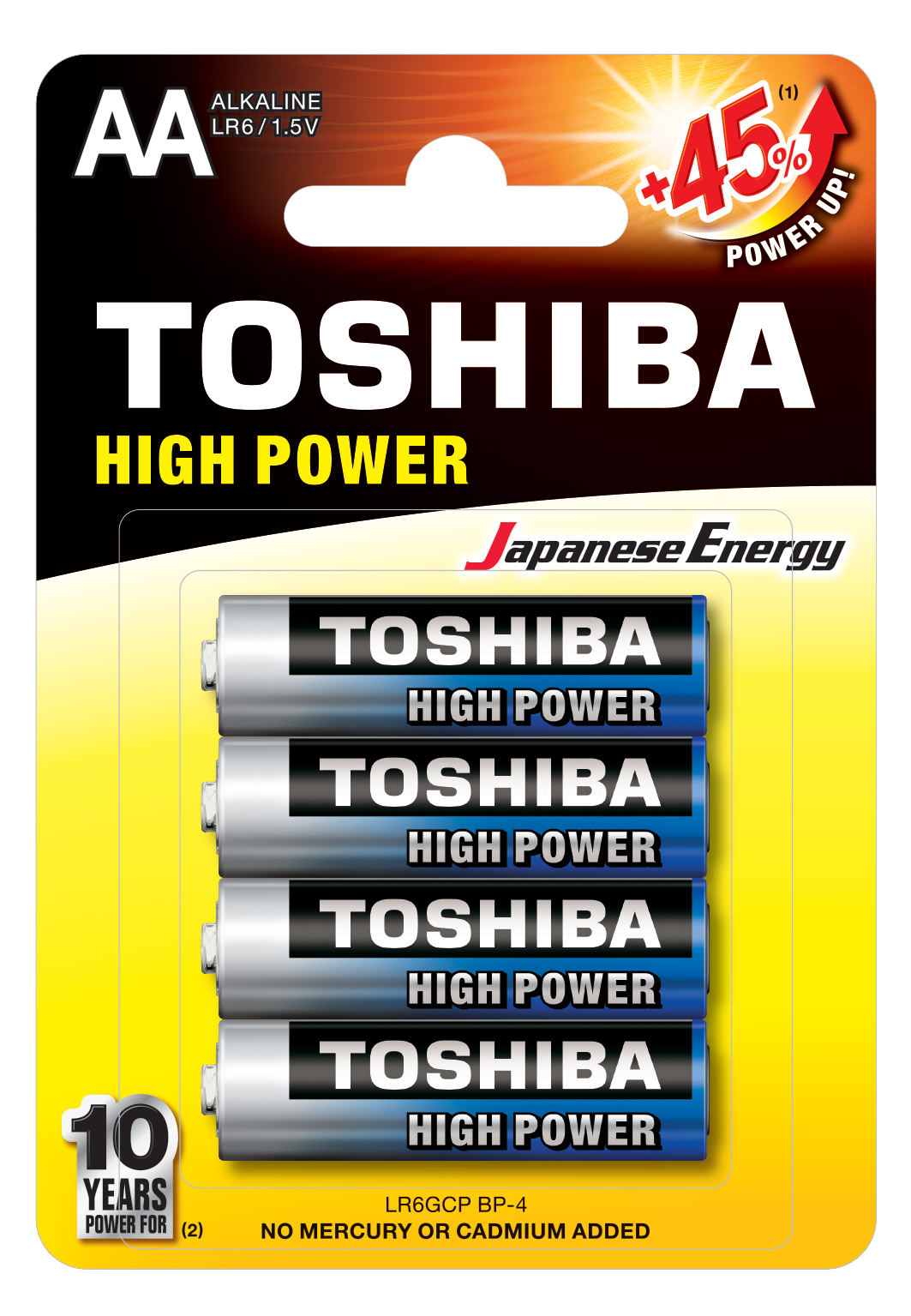 TOSHIBA Batéria LR6 BP4