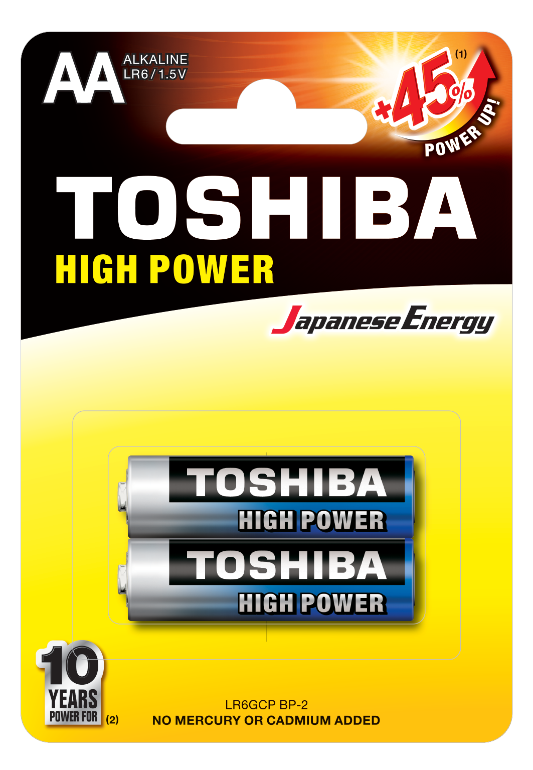 TOSHIBA Batéria LR6 BP2