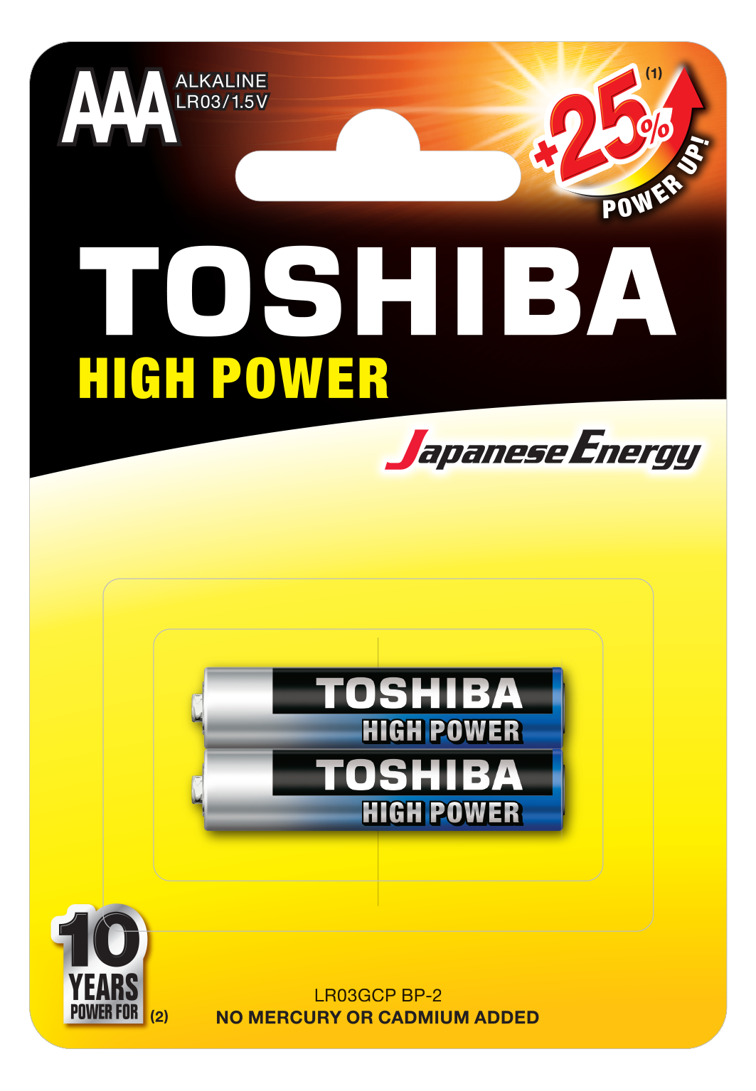 TOSHIBA Batéria LR6 BP Alpha Power